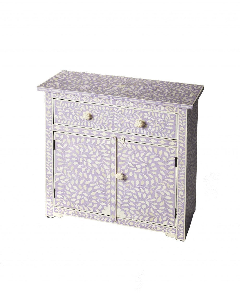 29" Purple Manufactured Wood Drawer Chest - Homeroots - Flyclothing LLC