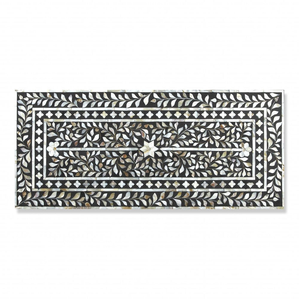 36" Black Manufactured Wood Three Drawer Chest - Homeroots