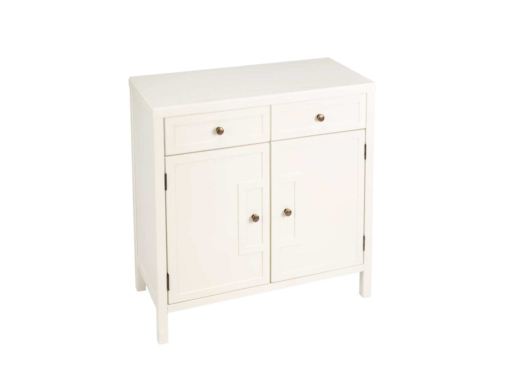 Imperial White Console Cabinet - Homeroots - Flyclothing LLC