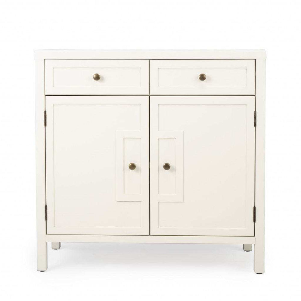 Imperial White Console Cabinet - Homeroots - Flyclothing LLC