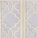 Morjanna White Tall Cabinet - Homeroots - Flyclothing LLC