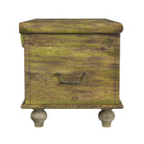 Mesa Carved Wooden Trunk Coffee Table - Homeroots - Flyclothing LLC