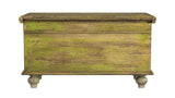 Mesa Carved Wooden Trunk Coffee Table - Homeroots - Flyclothing LLC