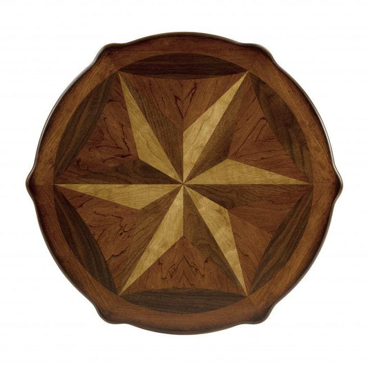 Olive Ash Burl Accent Table - Homeroots - Flyclothing LLC