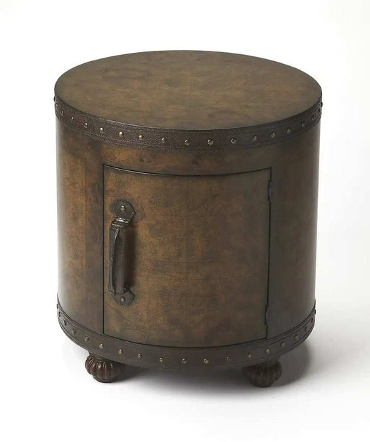 Old World Map Duffel Table - Homeroots - Flyclothing LLC