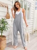 V-Neck Spaghetti Strap Jumpsuit - Trendsi - Flyclothing LLC