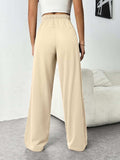 Drawstring Wide Leg Pants with Pockets - Trendsi - Flyclothing LLC