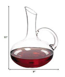 Genie Mouth Blown Lead Free Crystal Wine Carafe - Homeroots - Flyclothing LLC