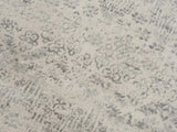 2' X 6' Ivory Distressed Ikat Pattern Area Rug - Homeroots - Flyclothing LLC