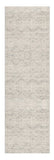 2' X 6' Ivory Distressed Ikat Pattern Area Rug - Homeroots - Flyclothing LLC