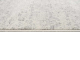 2' X 8' Ivory Distressed Ikat Pattern Runner Rug - Homeroots - Flyclothing LLC