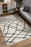 4' X 6' Gray And Black Modern Abstract Area Rug - Homeroots - Flyclothing LLC