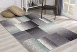 4' X 6' Gray Modern Geometric Area Rug - Homeroots - Flyclothing LLC