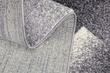 8' X 11' Gray Modern Geometric Area Rug - Homeroots - Flyclothing LLC