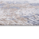 3' X 5' Beige Abstract Printed Area Rug - Homeroots - Flyclothing LLC