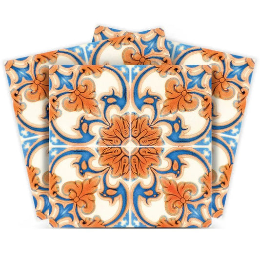 7" X 7" Queen Mosaic Removable Peel And Stick Tiles - Homeroots