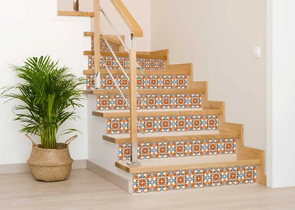 8" X 8" Queen Mosaic Removable Peel And Stick Tiles - Homeroots