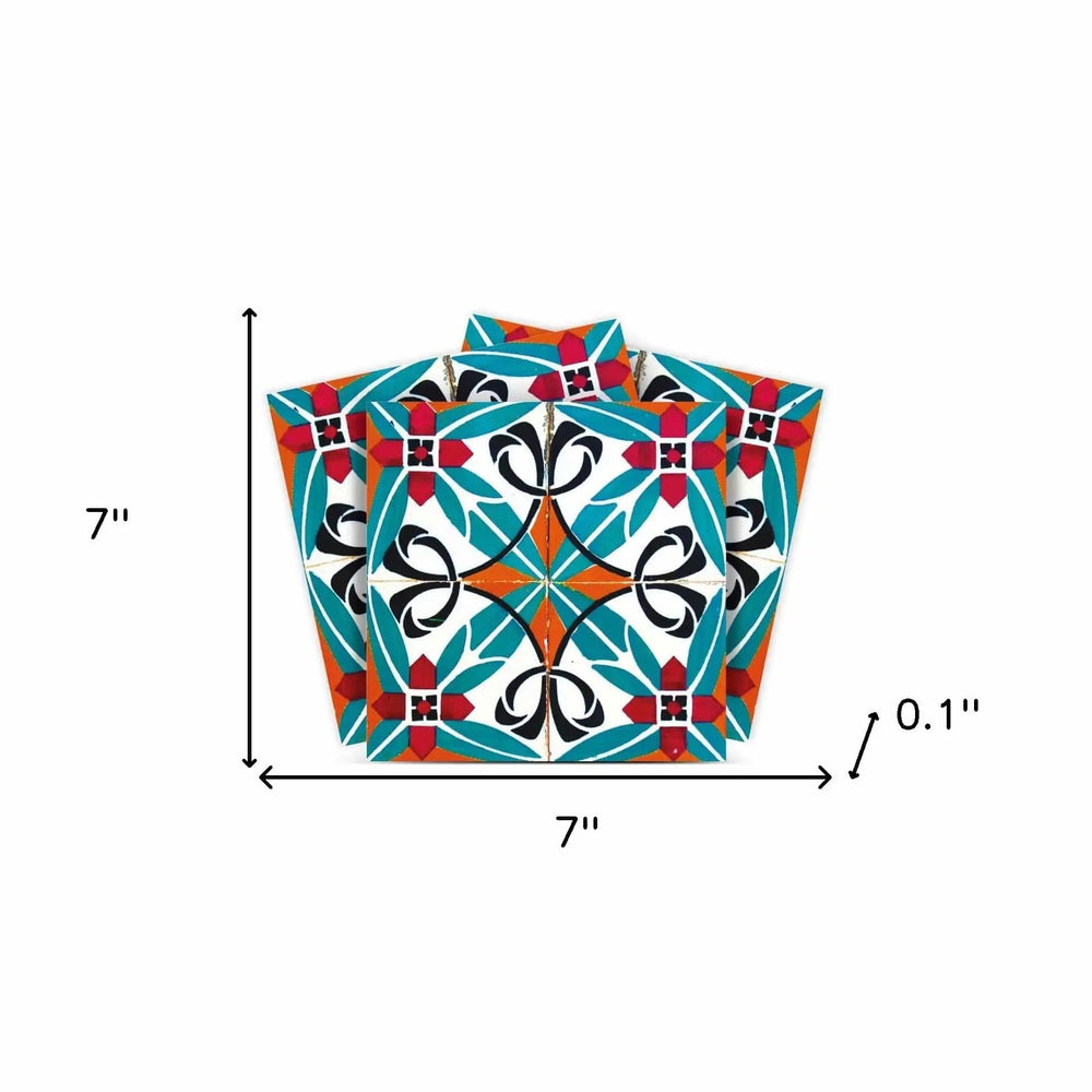 7" X 7" Cali Venice Removable Peel And Stick Tiles - Homeroots - Flyclothing LLC