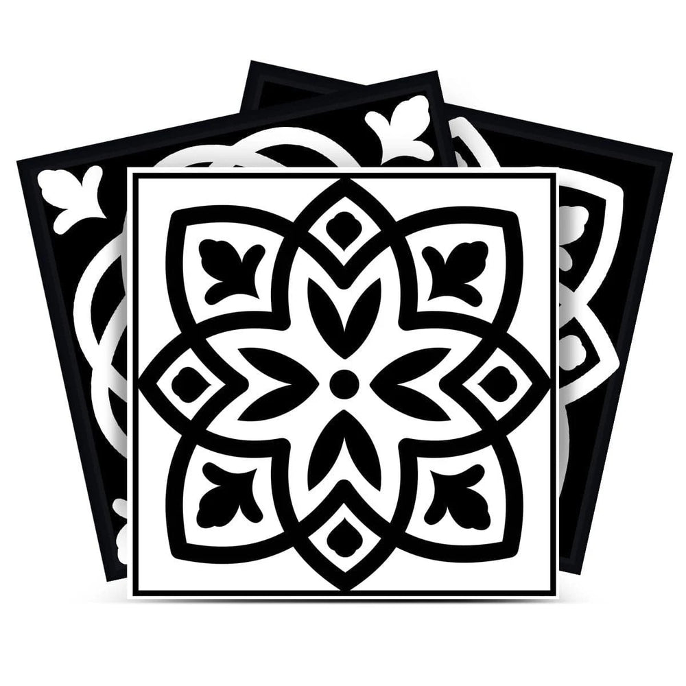 6" X 6" The Night Sky Mosaic Peel And Stick Removable Tiles - Homeroots - Flyclothing LLC