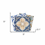 5" X 5" Dianna Mutli Mosaic Peel And Stick Tiles - Homeroots - Flyclothing LLC