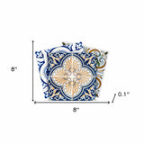 8" X 8" Dianna Mutli Mosaic Peel And Stick Tiles - Homeroots - Flyclothing LLC