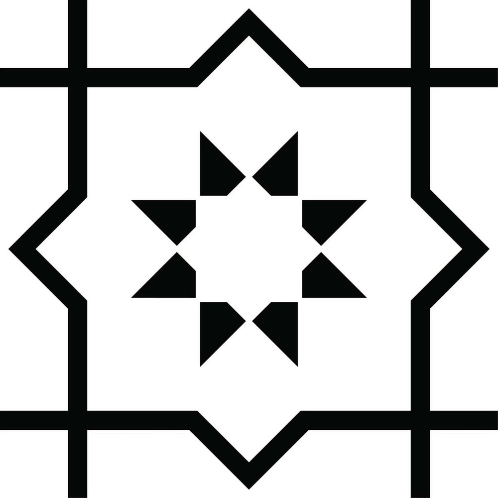 7" X 7" White And Black Sun Peel And Stick Removable Tiles - Homeroots