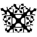 7" X 7" Black And White Coli Peel And Stick Tiles - Homeroots - Flyclothing LLC