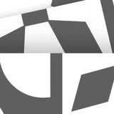 5" X 5" Dark Gray And White Coli Peel And Stick Tiles - Homeroots - Flyclothing LLC