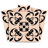 6" X 6" Mini Orchid Peel And Stick Removable Tiles - Homeroots