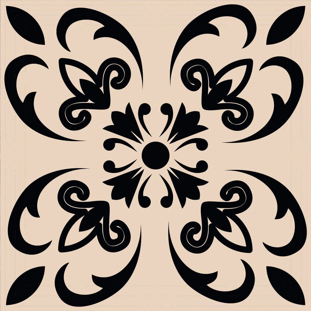 6" X 6" Mini Orchid Peel And Stick Removable Tiles - Homeroots