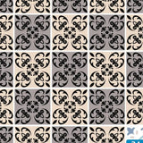 7" X 7" Light Grey And Cream Orchid Peel And Stick Removable Tiles - Homeroots