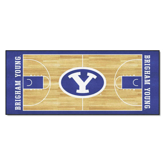 BYU Cougars Court Runner Rug - 30in. x 72in. - BYU Cougars - Flyclothing LLC