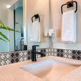 7" X 7" The Clover Peel And Stick Removable Tiles - Homeroots