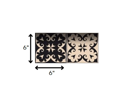 6" X 6" The Sheep Peel And Stick Removable Tiles - Homeroots