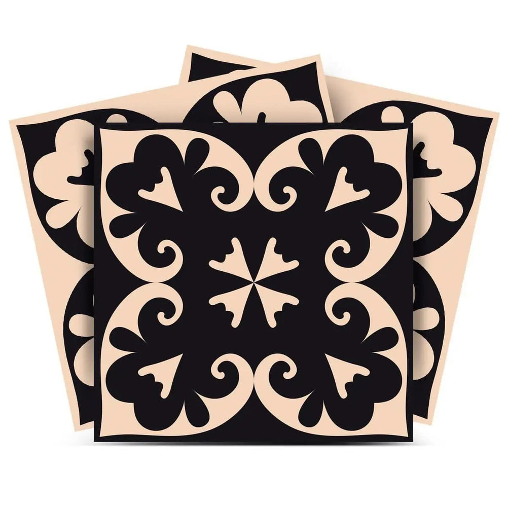 6" X 6" The Sheep Peel And Stick Removable Tiles - Homeroots