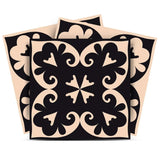 7" X 7" The Sheep Peel And Stick Removable Tiles - Homeroots