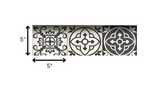 5" X 5" Charcoal And White Mosaic Peel And Stick Removable Tiles - Homeroots - Flyclothing LLC