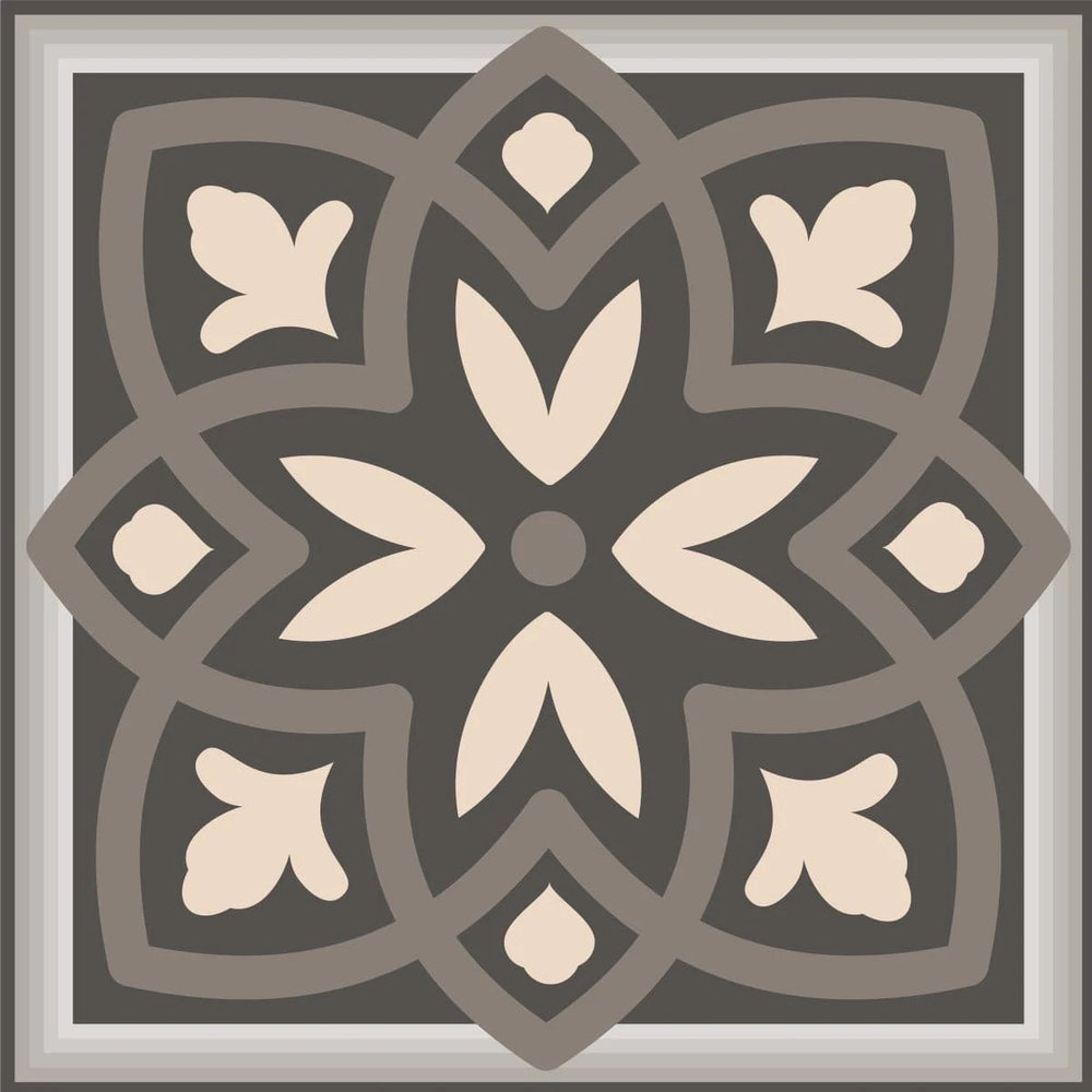 4" X 4" Espresso Brown Mosaic Peel And Stick Removable Tiles - Homeroots - Flyclothing LLC