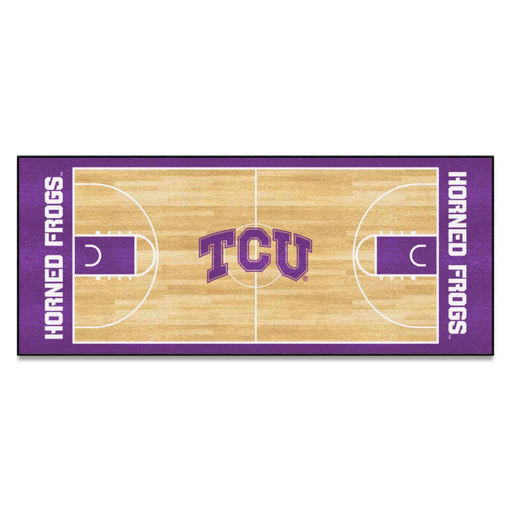 TCU Horned Frogs Court Runner Rug - 30in. x 72in. - TCU - Flyclothing LLC