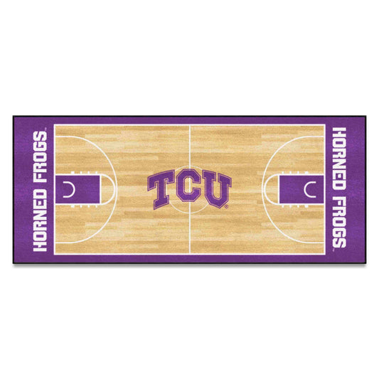 TCU Horned Frogs Court Runner Rug - 30in. x 72in. - TCU - Flyclothing LLC