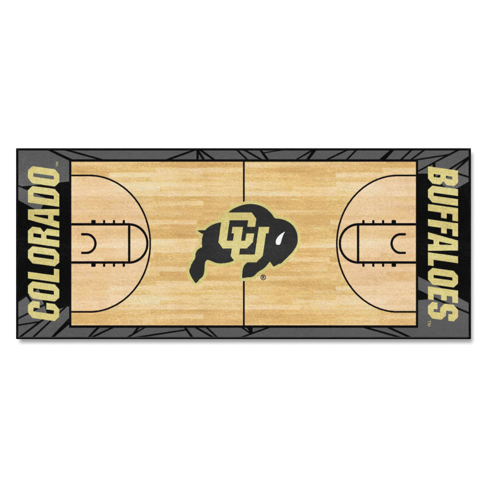University of Colorado Buffaloes Court Runner Rug - 30in. x 72in. - University of Colorado - Flyclothing LLC