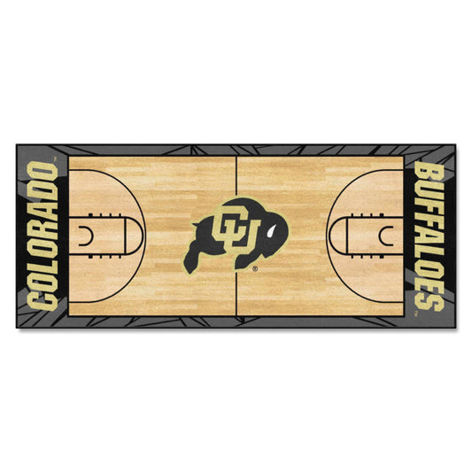 University of Colorado Buffaloes Court Runner Rug - 30in. x 72in. - University of Colorado - Flyclothing LLC