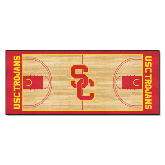 Southern California Trojans Court Runner Rug - 30in. x 72in. - Southern California - Flyclothing LLC