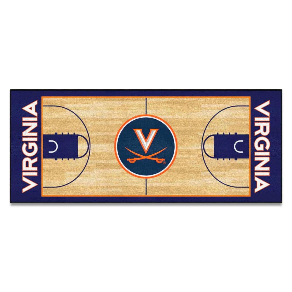 Virginia Cavaliers Court Runner Rug - 30in. x 72in. - Virginia - Flyclothing LLC