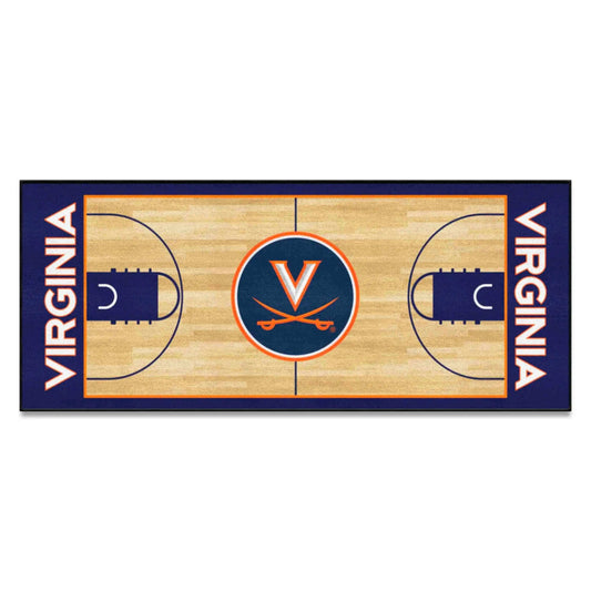 Virginia Cavaliers Court Runner Rug - 30in. x 72in. - Virginia - Flyclothing LLC