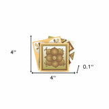 4" X 4" Vintage Beige And White Peel And Stick Removable Tiles - Homeroots - Flyclothing LLC