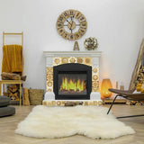 6" X 6" Vintage Beige And White Peel And Stick Removable Tiles - Homeroots - Flyclothing LLC