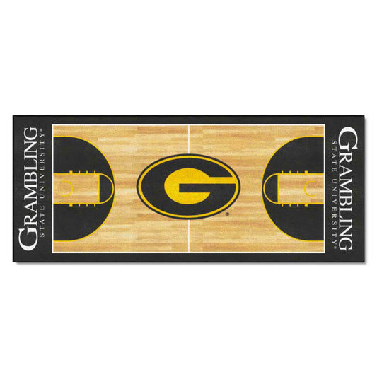 Grambling State Tigers Court Runner Rug - 30in. x 72in. - Grambling State - Flyclothing LLC