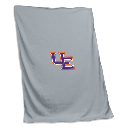 Evansville Gray Screened Sweatshirt Blanket - Logo Brands - Flyclothing LLC