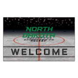 North Dakota Fighting Hawks Rubber Door Mat - 18in. x 30in. - North Dakota - Flyclothing LLC